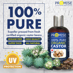 Promise 100% Pure Organic Castor – 100/270/300/500/505/1020ml