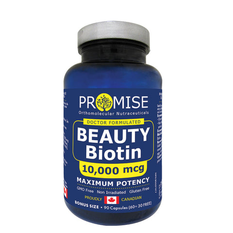 Promise Beauty Biotin 10,000 mcg - 90 caps